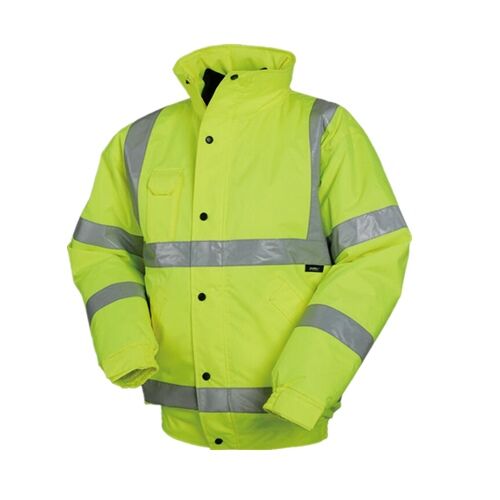Safety jacket fluorescent warning jacket