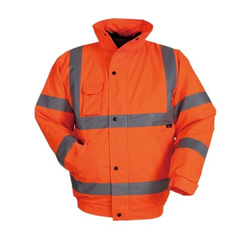 Safety jacket fluorescent warning jacket - Image 2