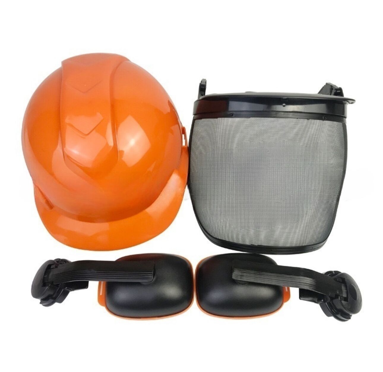 Helmet with face shield - Image 3