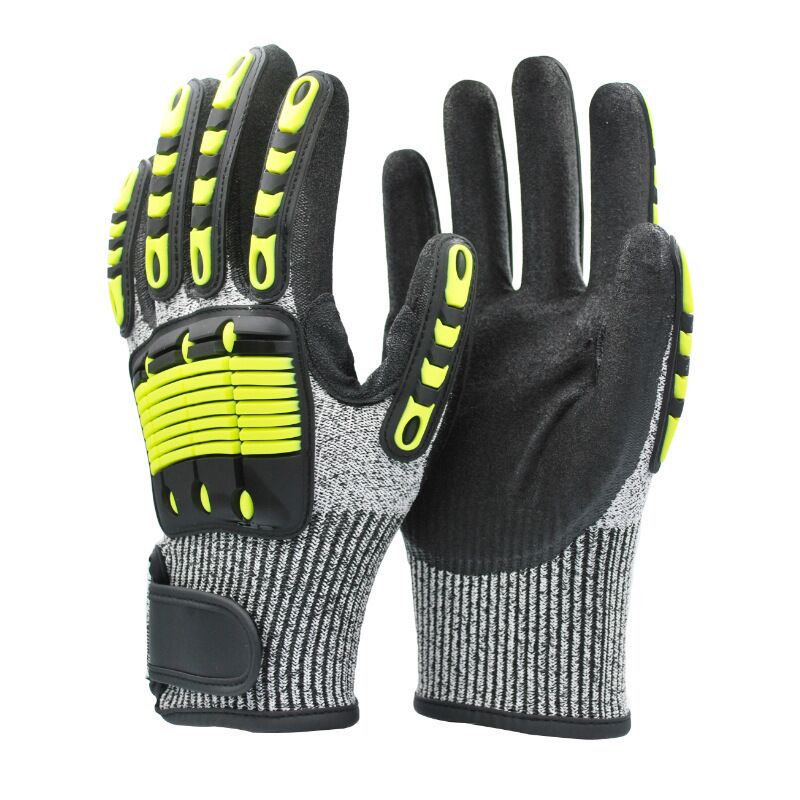 Anti-cut HPPE Nitrile Coated Work Gloves