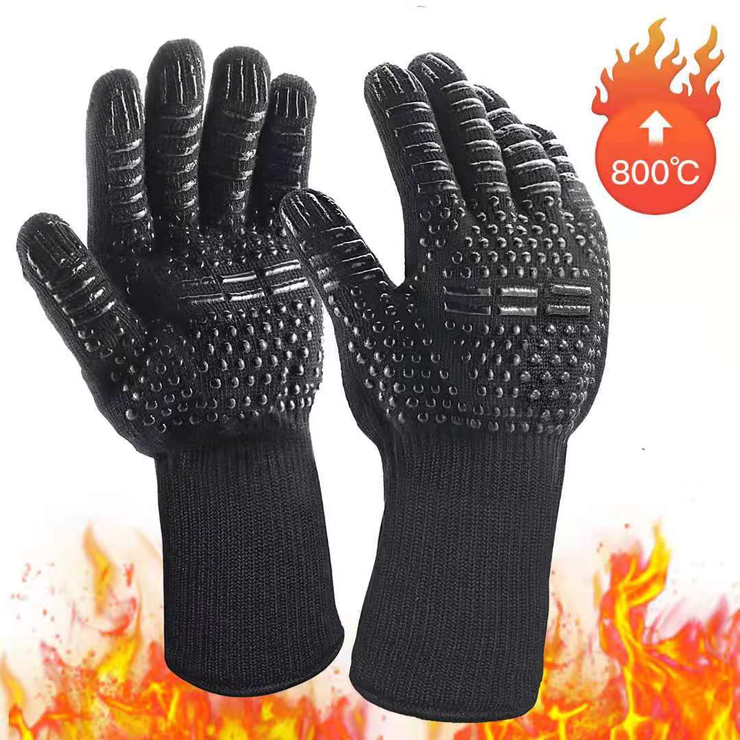 Heat-resistant Oven BBQ Gloves - Immagine 2