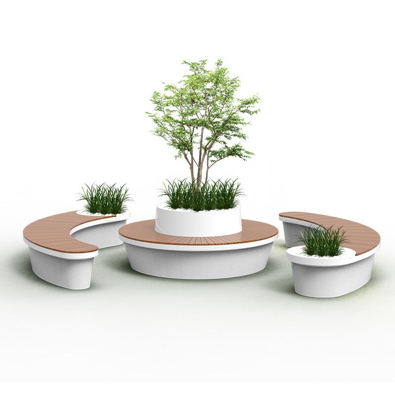 Outdoor potting benches