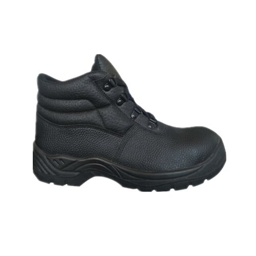 New PU injection safety shoes buffalo leather work shoes