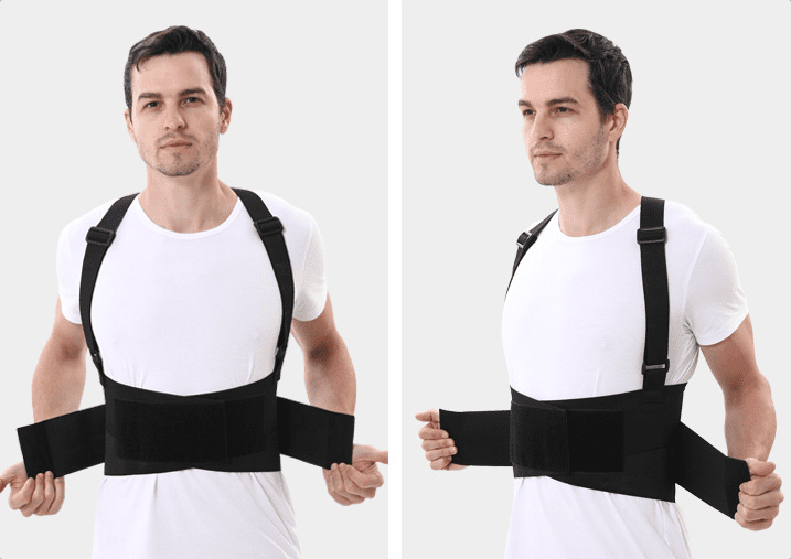 Reflective belts for back support