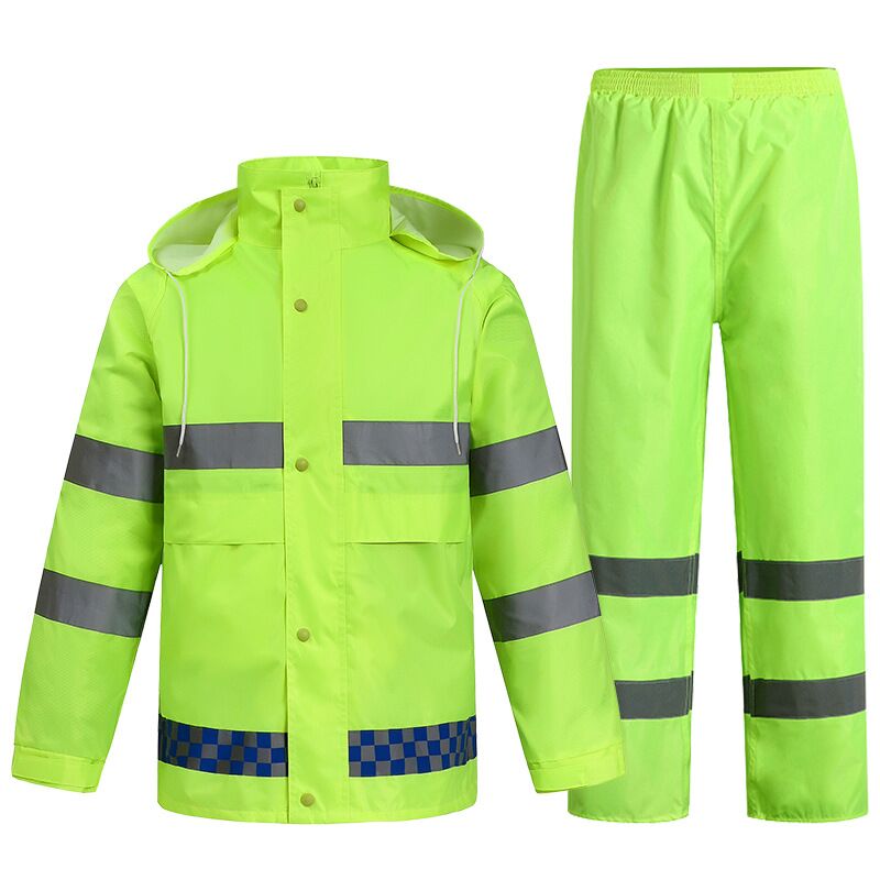 hi vis rainsuit