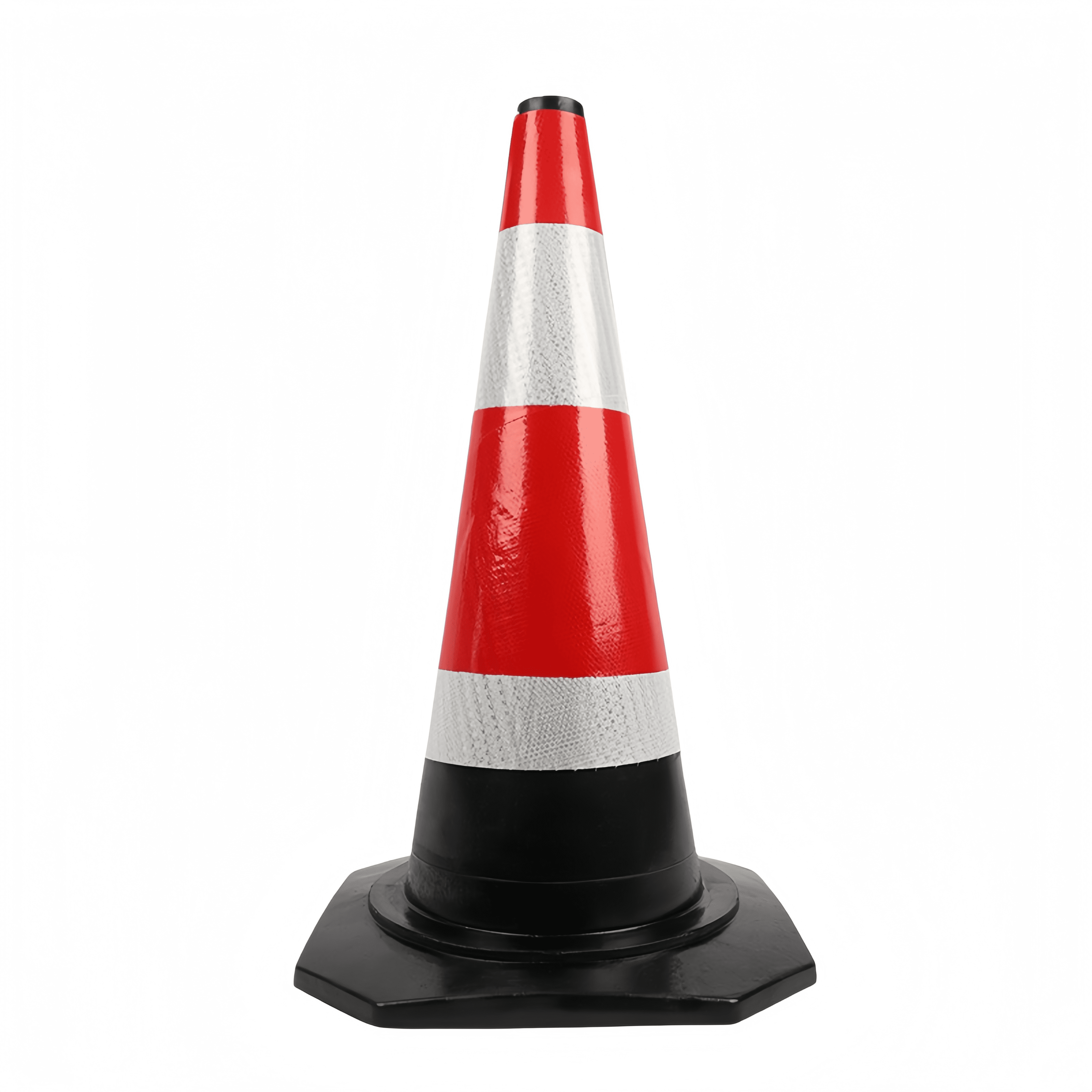 62CM Rubber traffic cones