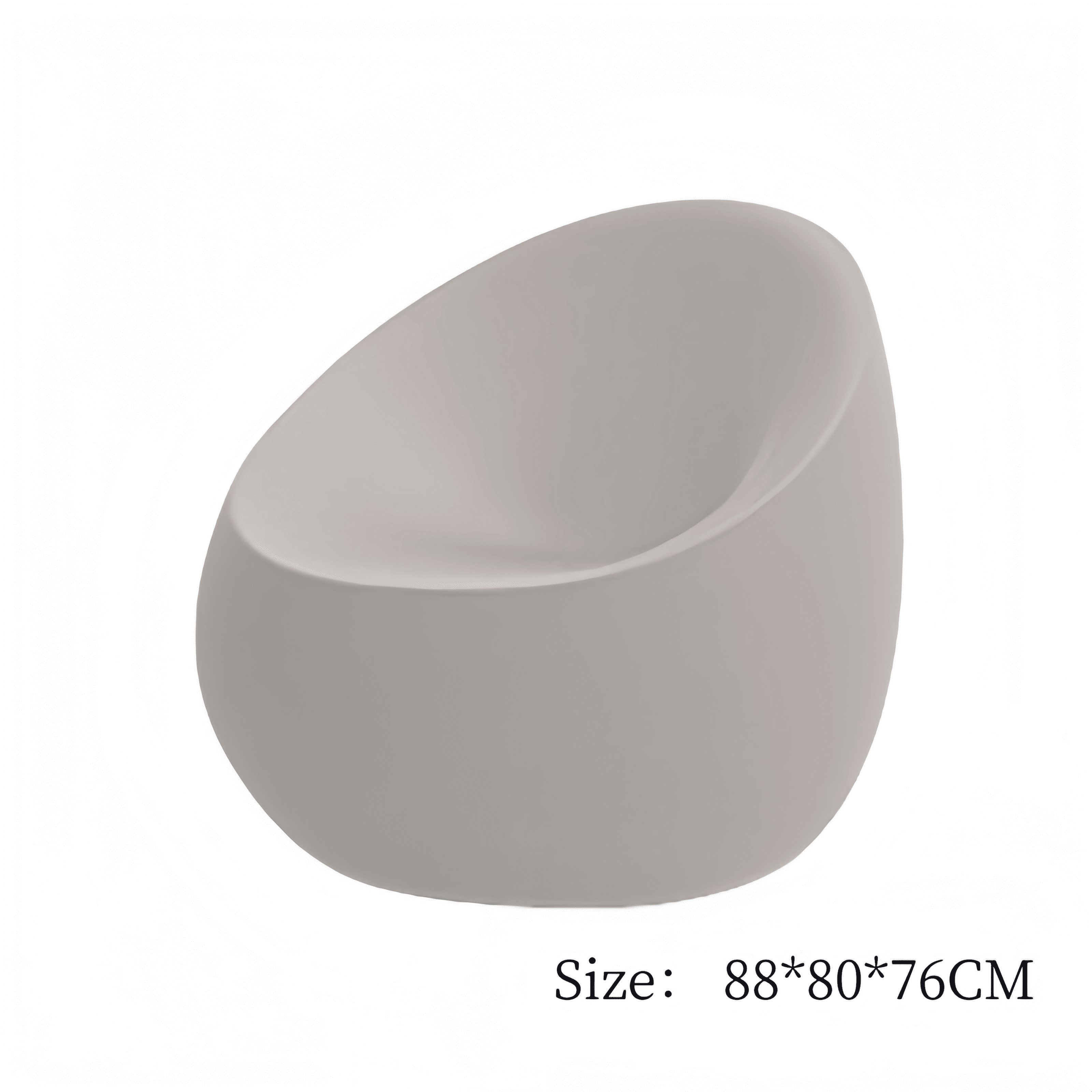 Stone Lounge Chair Table - Imagem 3