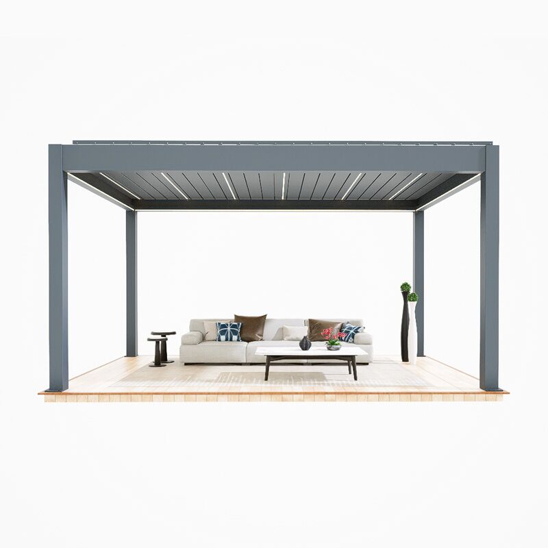 Motorized Aluminum Louvered Pergola