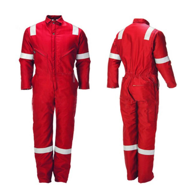 reflective banding on the workwear