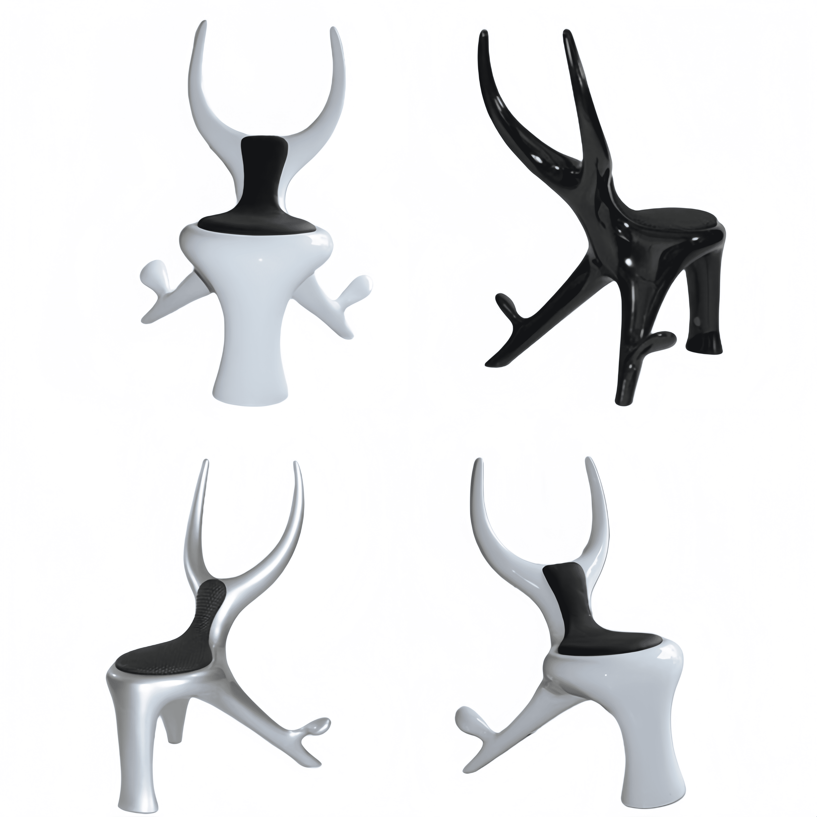 Horn Antlers Sex Chair