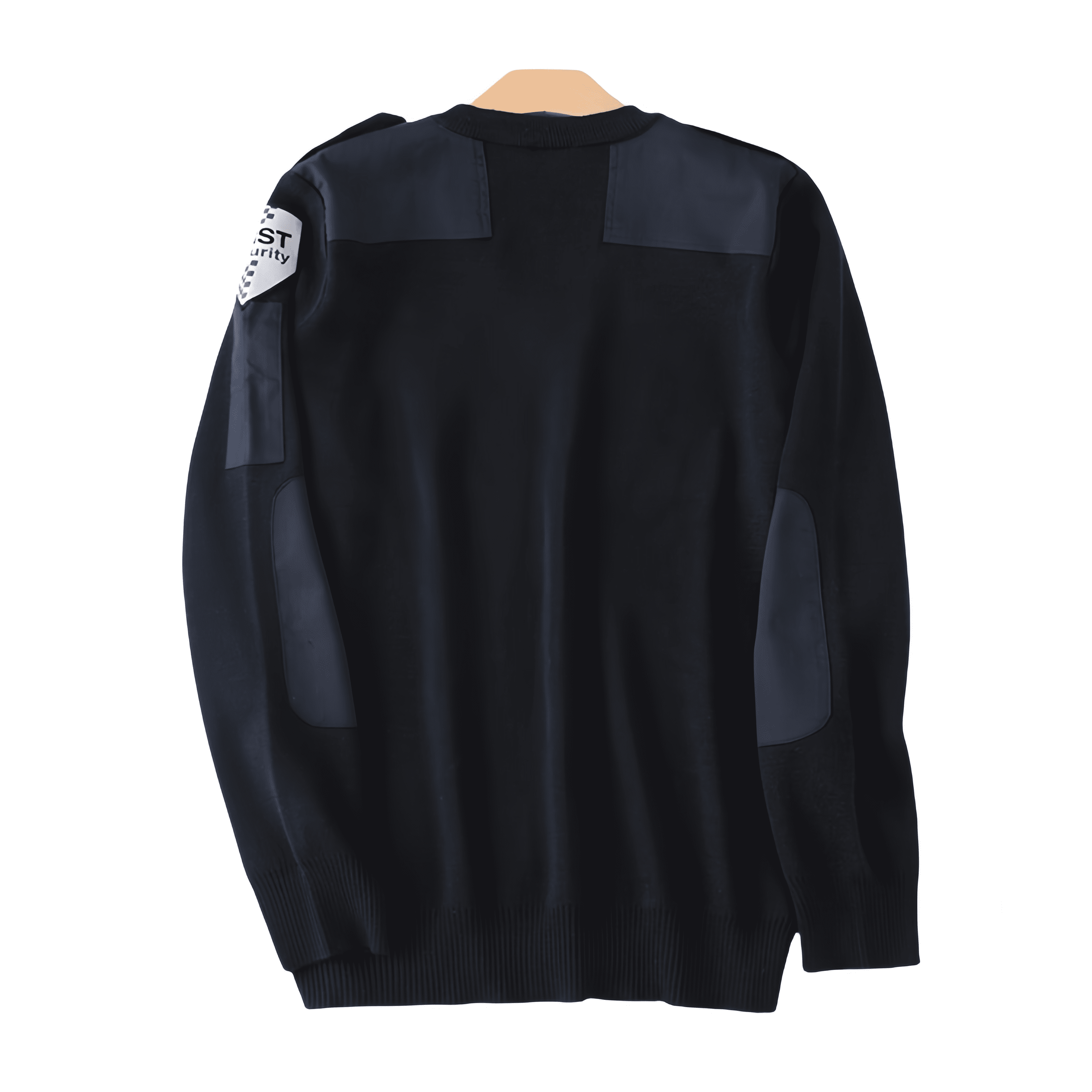 Police Uniform V Neck Sweater