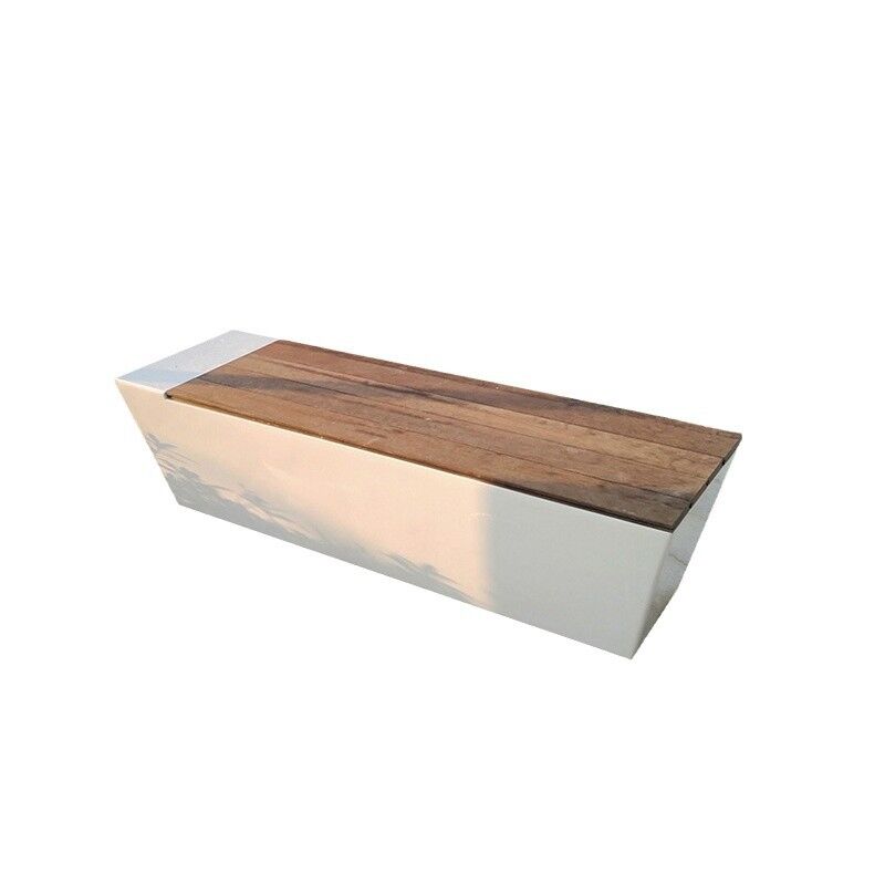 Wood Outdoor Fiberglass Bench